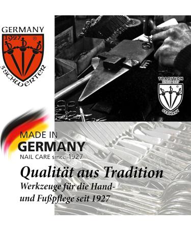 Buy Three Swords Rounded Nail Scissors - Ideal for Diabetics & Children | Rustproof German Quality | Includes Synthetic Leather Nail Case - Buy Online on GoSupps.com