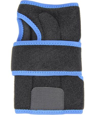 Protexx Right Wrist Palm Thumb Hand Sport Brace | Protective Support with 2 Aluminum Alloy Stays - Black - Buy Online on GoSupps.com