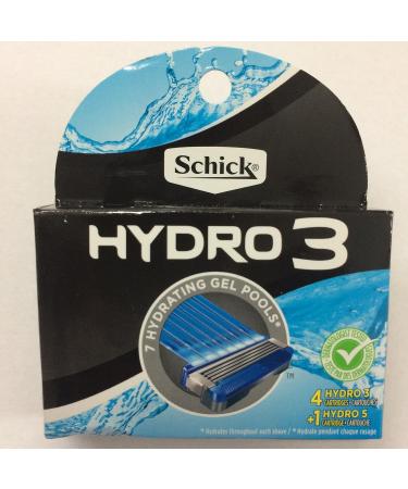 Buy Schick Hydro 3 Refills (4-Pack) - Best International Shipping & Deals - Buy Online on GoSupps.com