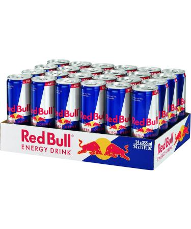  Red Bull Red Bull Energy Drink - 24 x 355 ml (total 8520 ml) - Buy Online on GoSupps.com