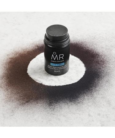 MR Jamie Stevens Hair Fibres for Black Hair 15ml - Keratin Hair Building Fibre for Thinning Hair Coverage - Buy Online on GoSupps.com