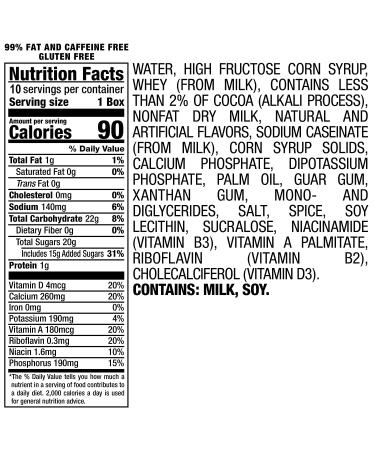 Yoo-hoo Chocolate Drink 6.5 fl oz - 10 count x 4 Packs (40 Total) - Chocolate Beverage - Buy Online on GoSupps.com