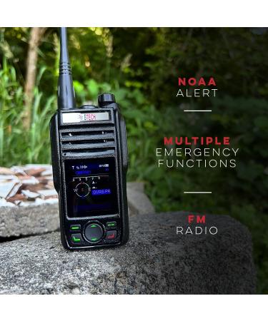 BTECH GMRS-PRO Waterproof Two-Way Radio with Bluetooth, GPS & GMRS Repeater Capabilities - Dual Band Receiver for Long Range Communication - Buy Online on GoSupps.com