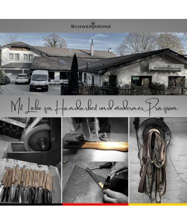 Schwertkrone Black Premium Stainless Steel Razor with 100 Derby Blades & Case - International Shipping Available - Buy Online on GoSupps.com