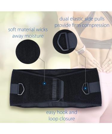 Core Products Industrial Lumbar Belt - Comfortable Lower Back Support with Suspenders | Dark Black - Medium/Large - Buy Online on GoSupps.com