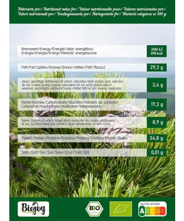 Biojoy Organic Cedar Flakes 1 kg | Raw Siberian Cedar Kernels | Additive-Free Pinus Sibirica for Natural Products - Buy Online on GoSupps.com