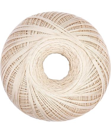 Aunt Lydia 153.0226 Jumbo Crochet Cotton - Natural | High-Quality Thread for Crocheting Projects - Buy Online on GoSupps.com