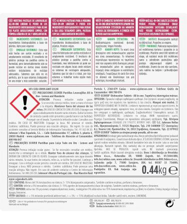 Ecover Maq All-In-One Dishwasher Tablets - 25 Tabs (500g) | Eco-Friendly Dishwashing Solution - International Shipping Available - Buy Online on GoSupps.com