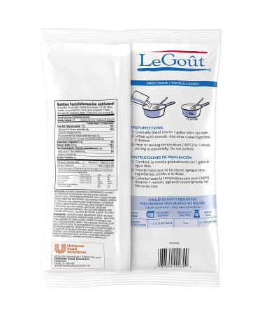 LeGout Cream Soup Base 1.58 lb - Premium Quality Soup Mix - Buy Online on GoSupps.com