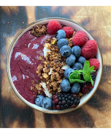 Ponthier Bio Acai Fruit Puree - 1kg | Pure Acai Berries from the Amazon | No Colors or Preservatives | Perfect for Smoothies Bowls Ice Cream & Desserts - Buy Online on GoSupps.com