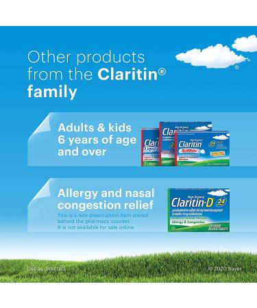 Claritin Kids Non-Drowsy 24-Hour Allergy Relief Chewables - Grape Flavor (60 Count) - Buy Online on GoSupps.com