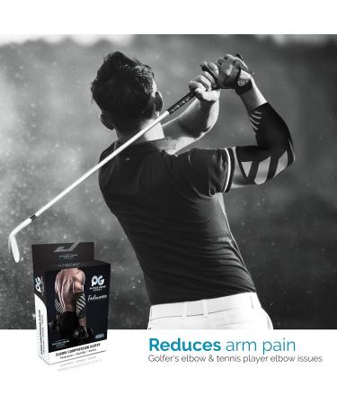 Premium Breathable Elbow Support Sleeve for Men & Women - XL Grey Tennis Elbow & Golfers Elbow Brace for Joint Pain Relief - Ideal for Tendonitis - Single - Buy Online on GoSupps.com
