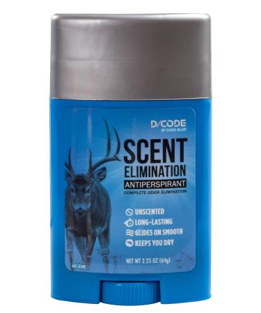 D/CODE by Code Blue Scent Elimination Antiperspirant, Unscented, 2.25 oz