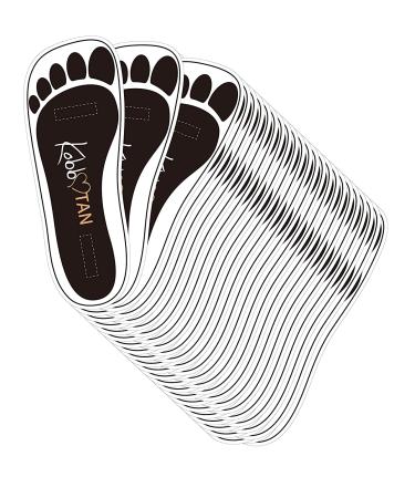 50 Feet (25 Pairs) Disposable Spray Tanning Feet Pads for Tent - Sunless Airbrush Tanning Foot Protection - Buy Online on GoSupps.com