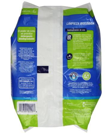 Lirio Powder Enzymatic Detergent with Aloe Vera - Phosphate Free 500g | Eco-Friendly Laundry Detergent for All Fabrics - Buy Online on GoSupps.com