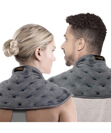 Copper Fit Rapid Relief Neck & Shoulder Wrap  Grey