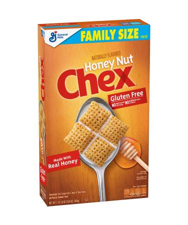 Chex Breakfast Cereal Honey Nut Gluten Free 19.5 oz