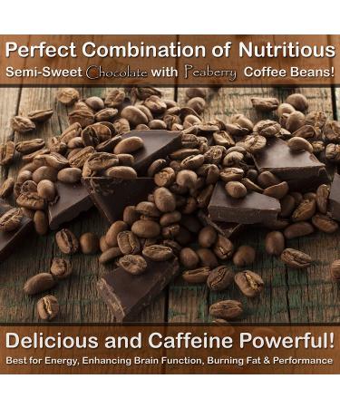Buddha's Cup Semi-Sweet Chocolate Covered Peaberry Coffee Beans - 100% Kona Coffee, 8oz Bag - Buy Online on GoSupps.com