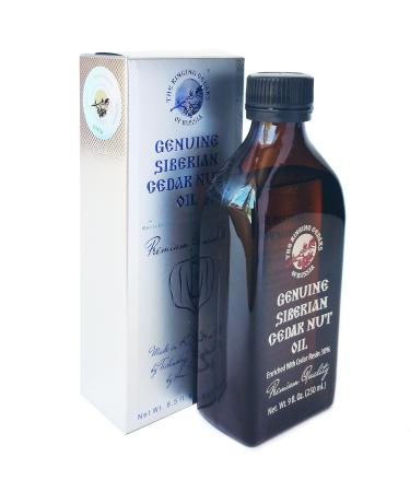 High-Quality Unfiltered Cedar Oil 250ml | First Cold Pressed & Enriched with 30% Siberian Cedar Resin - Buy Online on GoSupps.com