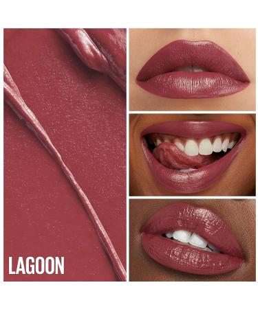 Maybelline Green Edition Butter Cream High-Pigment Bullet Lipstick in Lagoon Mauve - 0.12 oz - Buy Online on GoSupps.com
