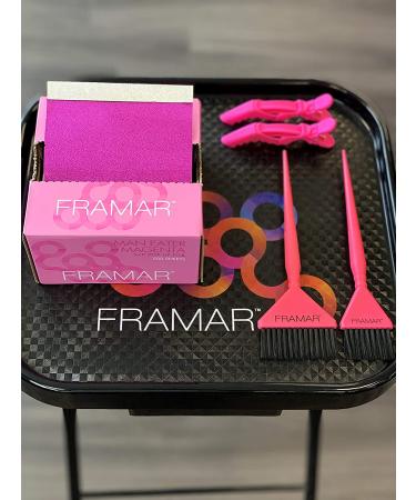 Framar Magenta Pop Up Hair Foil - 500 Aluminum Foil Sheets for Highlighting - Buy Online on GoSupps.com