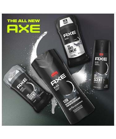 AXE Men's Antiperspirant Stick 2.7oz - 48 Hour Sweat & Odor Protection, Black Frozen Pear & Cedarwood Deodorant - Buy Online on GoSupps.com