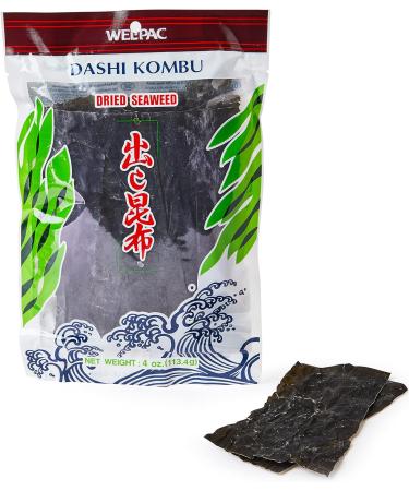 Hanamaruki Cup Mutenka Inaka Miso Paste 750 g & WEL-PAC Dashi Kombu Dried Kelp 113.4 g - Buy Online on GoSupps.com
