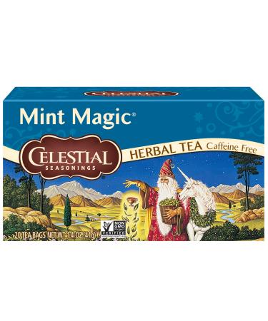 Celestial Seasonings Herbal Tea, Mint Magic, 20 Count