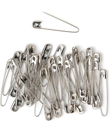 Cousin DIY 2.25 Nickel Coiless Safety Pins - 50 Pack - Buy Online on GoSupps.com