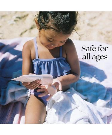 SPF 30 Mineral Sunscreen - Reef Friendly Vegan Water-Resistant Lotion for All Ages | No White Residue - 3.4 fl oz - Buy Online on GoSupps.com