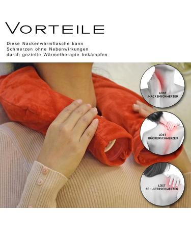 Buy Kufl High-Quality Neck Heat Bottle - PVC Soft Fleece Zipper | Relieve Neck Back & Shoulder Pain - International Shipping Available - Buy Online on GoSupps.com