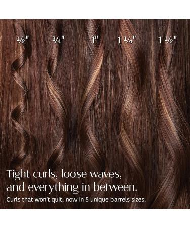 Buy T3 SinglePass Curl Professional Curling Iron - Custom Ceramic Long Barrel Adjustable Heat for Shiny Curls & Waves - 1 inch White/Rose Gold | International Shipping Available - Buy Online on GoSupps.com