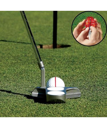 Line M Up Pro Golf Ball Alignment Tool with Sharpie Mini - Precision Ball ID Tool - Buy Online on GoSupps.com