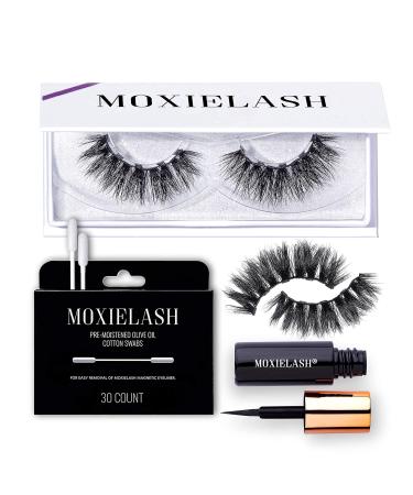 MoxieLash Magnetic Eyelashes with Eyeliner Kit - Boujie Bundle