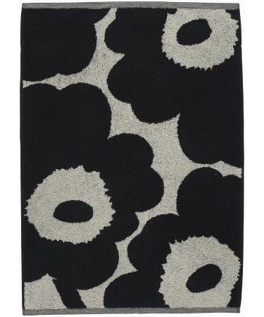 Marimekko Unikko Blue Poppy Terry Cotton Hand Towel - Buy Online on GoSupps.com