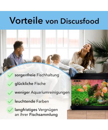 Discusfood Beef Heart XL Nourriture sous forme de granul s pour poisson-disque 80 g - Buy Online on GoSupps.com