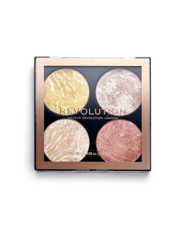 Makeup Revolution Cheek Kit Make It Count 4 Shades 8.8gv Make It Count 2.2 g (Pack of 4)