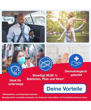 SOS Disinfection Towels - Biodegradable Eliminate 99.99% Bacteria & Viruses | 25 x 10 Pack - Buy Online on GoSupps.com