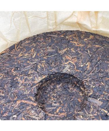 Pu-erh tea 2007 Custom Tea Taiwan business department opening commemorative cake 357g Raw - Buy Online on GoSupps.com