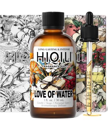 HIQILI 30ML Rose Essential Oil & 30ML Love of Water Fragrance Oil for DIY Diffuser - Buy Online on GoSupps.com