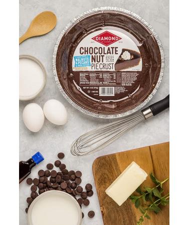 Diamond of California Pie Crust  Chocolate Nut  6 oz  12 Pack - Buy Online on GoSupps.com