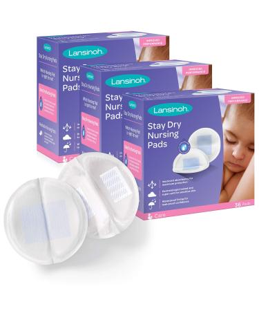 Lansinoh Stay Dry Breast Pads for Breastfeeding 200 Ct | Nursing Pads  Disposable | Breastfeeding Pads for Leaking | Disposable Nipple Pads |  Nursing