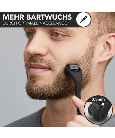 Anthony Brown Bar Scooter 0.5mm for Beard Growth | Dermar Roller Set with Cleaning Spray | Flexi Staff Care - Buy Online on GoSupps.com