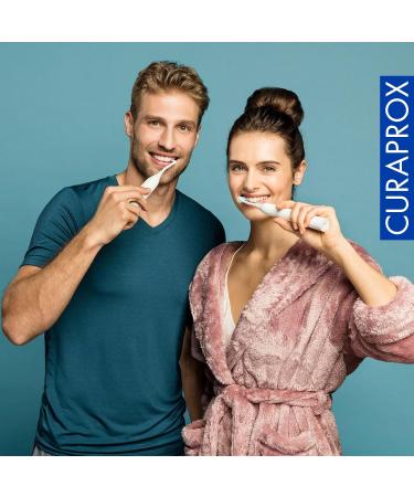 Curaprox CHS 300 Replacement Brush Heads - Power Pack for Hydrosonic Easy Electric Toothbrush | 2-Piece Refill - Buy Online on GoSupps.com