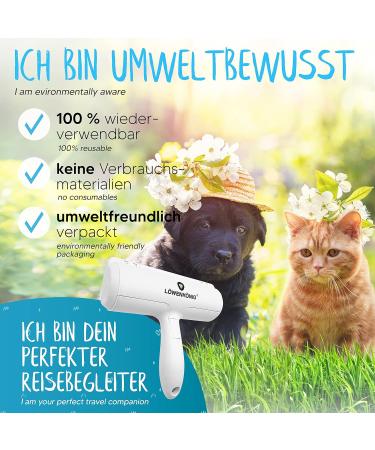 L wenk nig Rolli 2.0 | Self-Cleaning Animal Hair Remover for Dogs & Cats | Ideal for Sofas Cars Clothing & More | Shop Now! - Buy Online on GoSupps.com