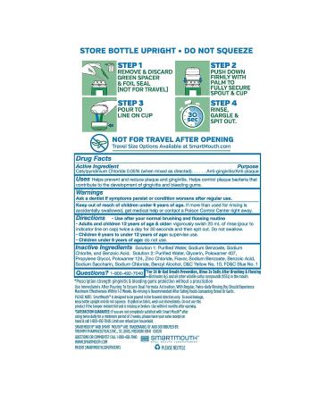 SmartMouth Clinical DDS Mouthwash & Toothpaste for Bad Breath and Bleeding Gums - Buy Online on GoSupps.com