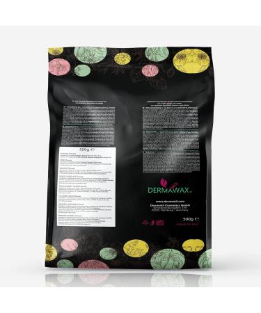 Dermawax Rose Hair Removal Wax with Coconut Oil Pearl Hair Removal Wax without Strips Transparent Film Wax Full Body Hair - Buy Online on GoSupps.com