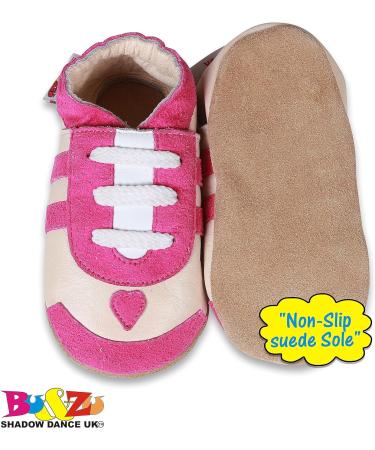 SHADOW DANCE UK Baby Girl/Boy Soft Sole Leather Winter Booties 18-24 Months - Pink Sneakers - Buy Online on GoSupps.com