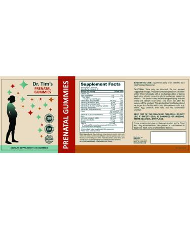 Gottohavit Dr. Tim's Prenatal Multivitamin Gummies Nurturing Path for Expectant Mothers Essential Nutrients for Mom and Baby