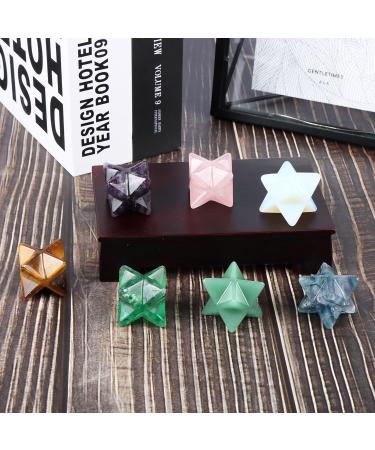 Artistone Opalite Crystal Merkaba Star Healing Crystal Set Hand Carved Gemstone Merkaba Chakra Spiritual Reiki Stones for Christmas Thanks-Giving Decorations(Pack of 2) - Buy Online on GoSupps.com